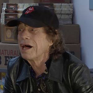 Mick Jagger dans un sketch de l'émission "The Tonight Show with Jimmy Fallon" pour la promotion de l'album Hackney Diamonds à New York © JLPPA / Bestimage