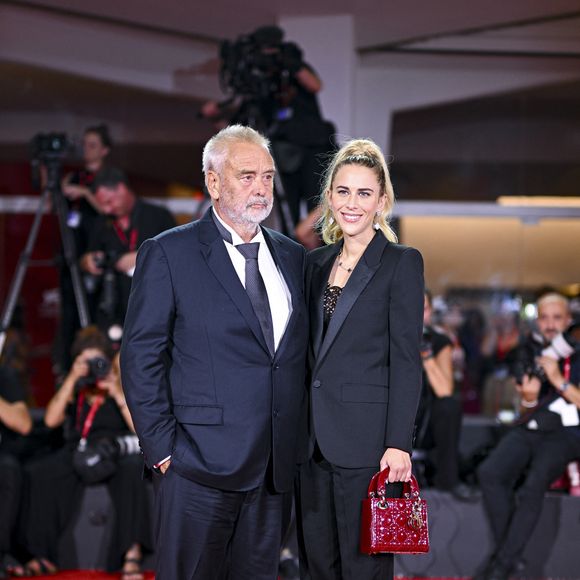 Luc Besson et Sarah Saldmann à la première de 'Father Joe' lors du 83ème Festival International du Film de Venise (Mostra), à Venise, Italie, le 6 septembre 2026. © Pierre Perusseau/Bestimage