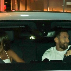 Miami, FL - Après avoir remporté le premier match de la MLS League, toute l'équipe de l'Inter Miami a été aperçue en train de dîner au prestigieux restaurant COTE Miami dans le Miami Design District. Lionel Messi, Antonela Roccuzzo.