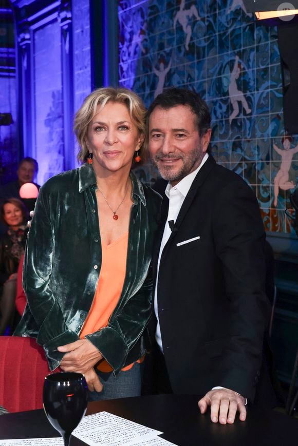 Exclusif - Corinne Touzet, Bernard Montiel - Enregistrement de l'émission "L'Invitation", présentée par B.Montiel et diffusée le 22 décembre sur Olympia TV
© Jack Tribeca / Bestimage