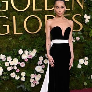 Zoe Kravitz lors de la 82ème édition des Golden Globes au Beverly Hilton à Los Angeles, le 5 janvier 2024.