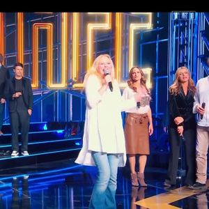 Mallaury Nataf lors du prime consacré à Dorothée le vendredi 24 janvier 2025 sur TF1.