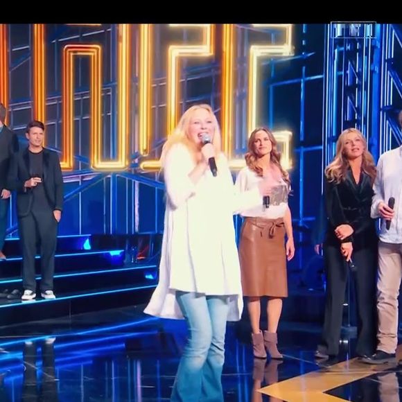 Mallaury Nataf lors du prime consacré à Dorothée le vendredi 24 janvier 2025 sur TF1.