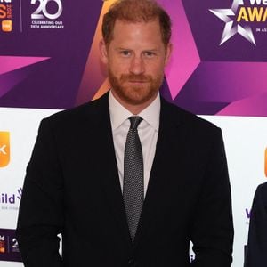 Le duc de Sussex assiste à la cérémonie annuelle des WellChild Awards 2025, qui rend hommage aux accomplissements et à la résilience des jeunes gravement malades et de leurs familles, à l'hôtel Royal Lancaster de Londres. Date de la photo : lundi 8 septembre 2025. ... WellChild Awards 2025 - Londres © Jonathan Brady/PA Wire. PA Photos/ABACA
