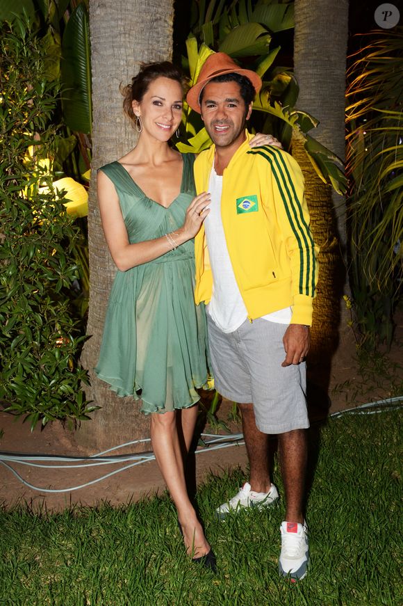 Jamel Debbouze et sa femme Mélissa Theuriau - After-party de la clôture du Marrakech du rire au Cristal Pacha à Marrakech.
Rachid Bellak / Bestimage