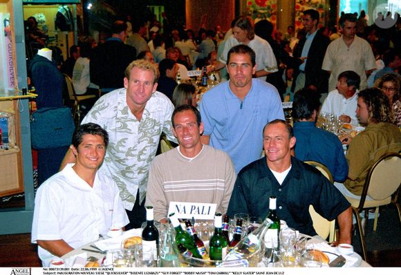 Il s’agit du fils de Guy Forget, et donc du frère de Mathieu Forget

Archives - Bixente Lizarazu, Guy Forget, Robby Naish, Tom Carroll et Kelly Slater.
