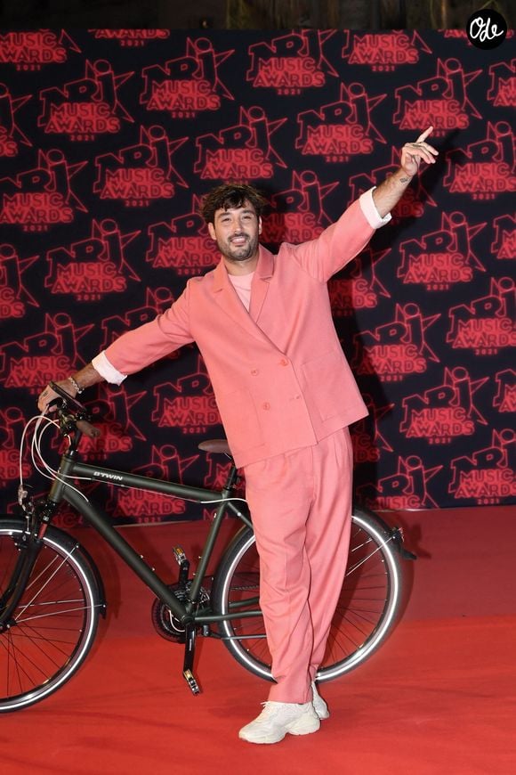 Jérémy Frérot lors de la 23ème édition des NRJ Music Awards 2021 au Palais des Festivals de Cannes, le 20 novembre 2021.

© Rachid Bellak/Bestimage