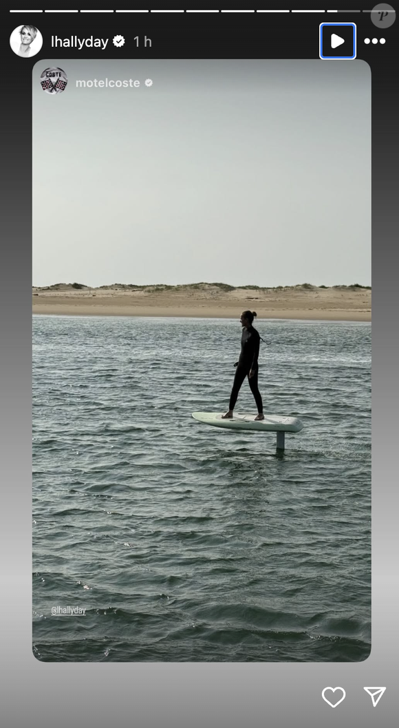Au programme ? Surf, concert de Bon entendeur mais aussi passage obligatoire dans l'établissement cinq étoiles de Frédéric. 

Laeticia Hallyday passe du bon temps en compagnie de son chéri à Saint-Palais-sur-Mer, le mardi 10 juin 2025, via Instagram @lhallyday