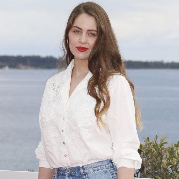 Marie-Ange Casta de la série "Visions" - Cannesseries saison 5 au Palais des Festivals et des Congrès de Cannes, dimanche 3 avril 2022. © Christophe Aubert via Bestimage