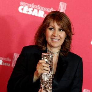 Valerie Benguigui (meilleure actrice dans un second rôle) - Photocall des laureats - 38eme Ceremonie des Cesars au theatre du Chatelet a Paris le 22 fevrier 2013