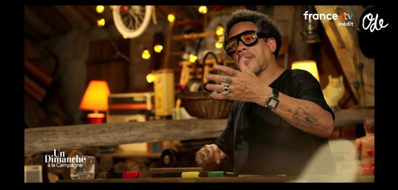 JoeyStarr dans "Un dimanche à la campagne" sur France 2 le 30 août 2026.