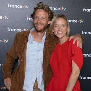 Arnaud Lauqué et Maya Lauqué assistent à la conférence de presse de France TV le 04 septembre 2024 à Paris, France. Photo Nasser Berzane/Abaca