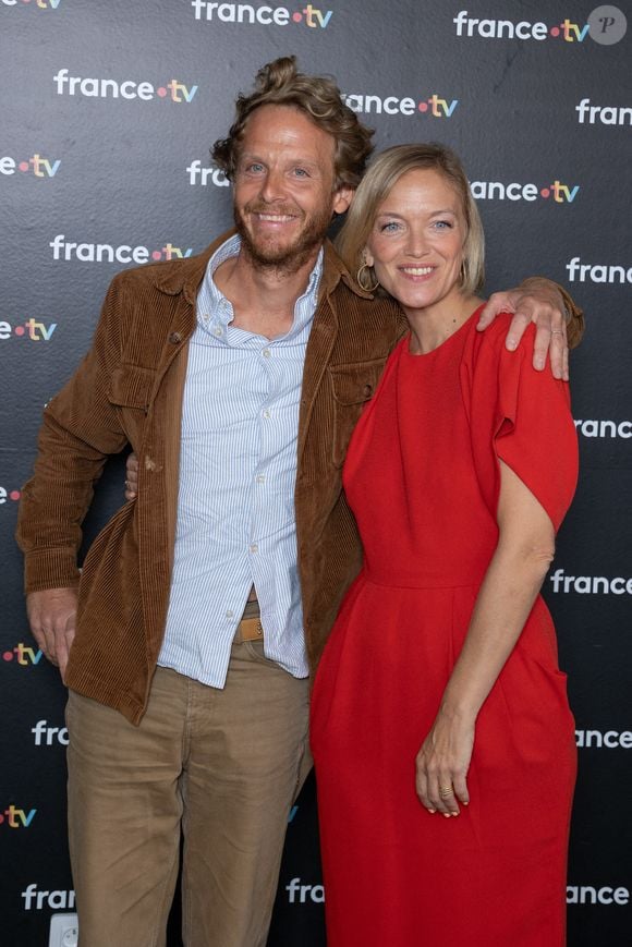 Arnaud Lauqué et Maya Lauqué assistent à la conférence de presse de France TV le 04 septembre 2024 à Paris, France. Photo Nasser Berzane/Abaca