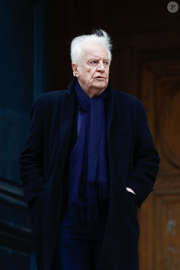 André Dussollier - Arrivées aux obsèques de Niels Arestrup à l'Église Saint-Roch à Paris. Le 10 décembre 2024
© Christophe Clovis / Bestimage