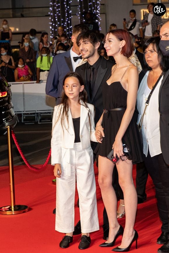 Alice, Ben et Joe Attal (les enfants de Charlotte Gainsbourg) - Montée des marches du film «Jane par Charlotte» lors du 74ème Festival International du Film de Cannes. Le 7 juillet 2021
© Borde-Jacovides-Moreau / Bestimage
