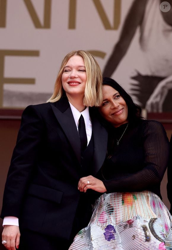 Léa Seydoux, Shanti Masud - Montée des marches du film " L'inconnue" lors du 79ème Festival International du Film de Cannes, le 18 mai 2026. © Jacovides-Moreau / Bestimage
