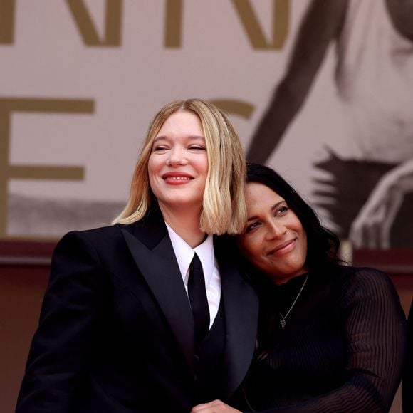 Léa Seydoux, Shanti Masud - Montée des marches du film " L'inconnue" lors du 79ème Festival International du Film de Cannes, le 18 mai 2026. © Jacovides-Moreau / Bestimage