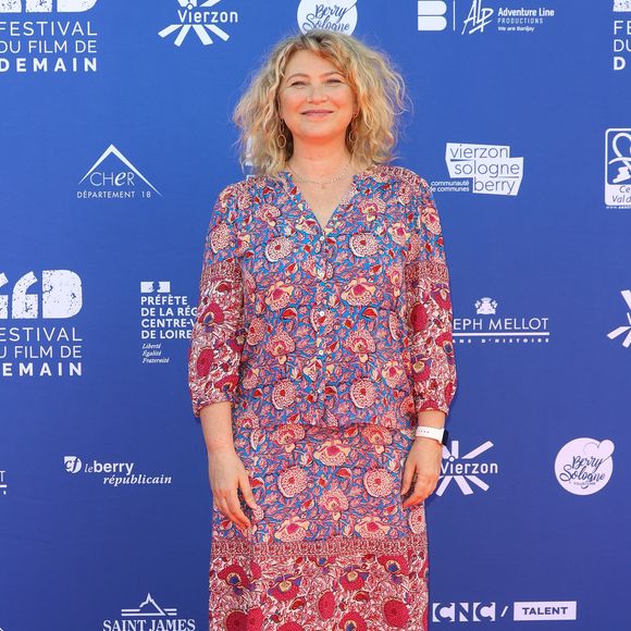 Cécile Bois - Seconde édition du festival du film de Demain au Ciné Lumière à Vierzon le 1er juin 2023. © Coadic Guirec/Bestimage