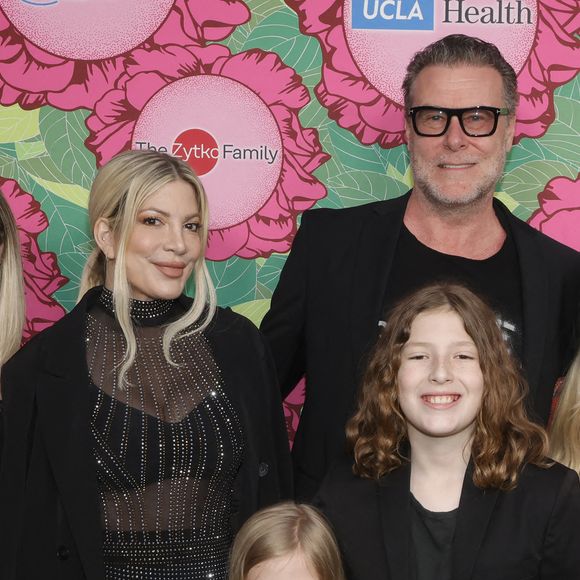 Tori Spelling, Dean McDermott, Stella McDermott, Finn McDermott, Hattie McDermott, Liam McDermott, Beau McDermott, The Stand for Kids Gala supporting The Luskin Orthopaedic Institute for Children at Universal Studios Backlot in Los Angeles, CA, USA on June 10 2023. Photo by Fati S/ABACAPRESS.COM