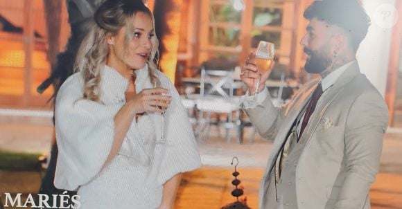 Mariage de Laury et Anthony lors de l'épisode de "Mariés au premier regard 2025" du 7 avril, sur M6