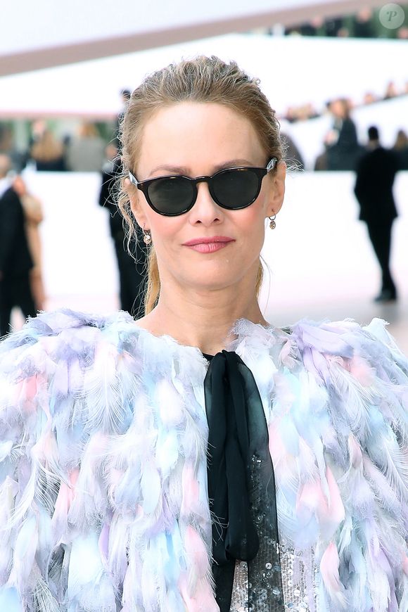 Vanessa Paradis - Célébrités au Défilé de Mode Chanel, Collection Haute Couture Printemps / Été 2025, dans le cadre de la Fashion Week de Paris, France, le 27 Janvier 2025. © Bertrand Rindoff / Bestimage