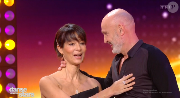 L'émotion était forte pour le couple

Frank Leboeuf et sa femme Chrislaure, "Danse avec les stars", capture d'écran TF1