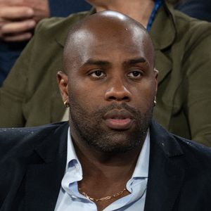 Teddy Riner assiste au tournoi Roland Garros 2025 le 5 juin 2025 à Paris, France. Photo par Laurent Zabulon/ABACAPRESS.COM