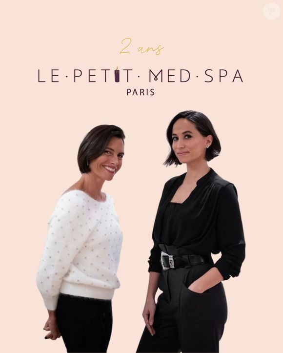 Axelle Francine s'est associée à Alessandra Sublet pour lancer son premier "Petit Med Spa" à Paris.