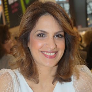 Sonia Mabrouk lors de la 37ème édition du Salon du livre au parc des expositions, à la porte de Versailles, à Paris, France, le 26 mars 2017. © CVS/Bestimage