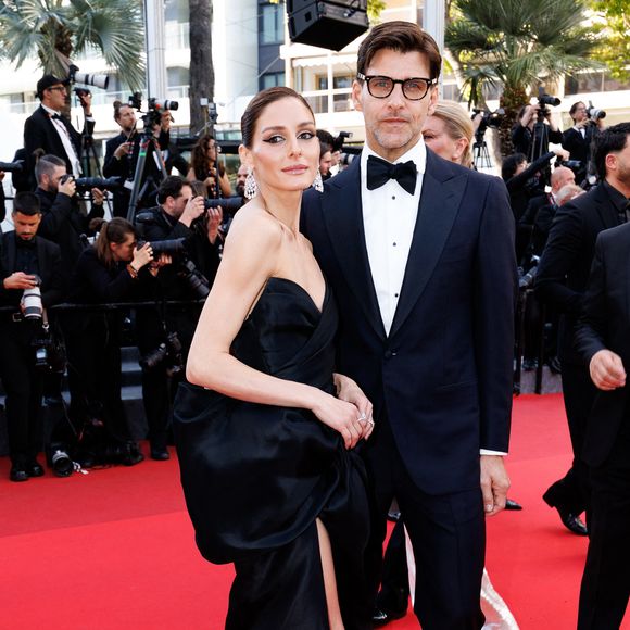 Olivia Palermo et son mari Johannes Huebl - Montée des marches du film " Fjord " lors du 79ème Festival International du Film de Cannes, le 18 mai 2026. © Jacovides-Moreau / Bestimage