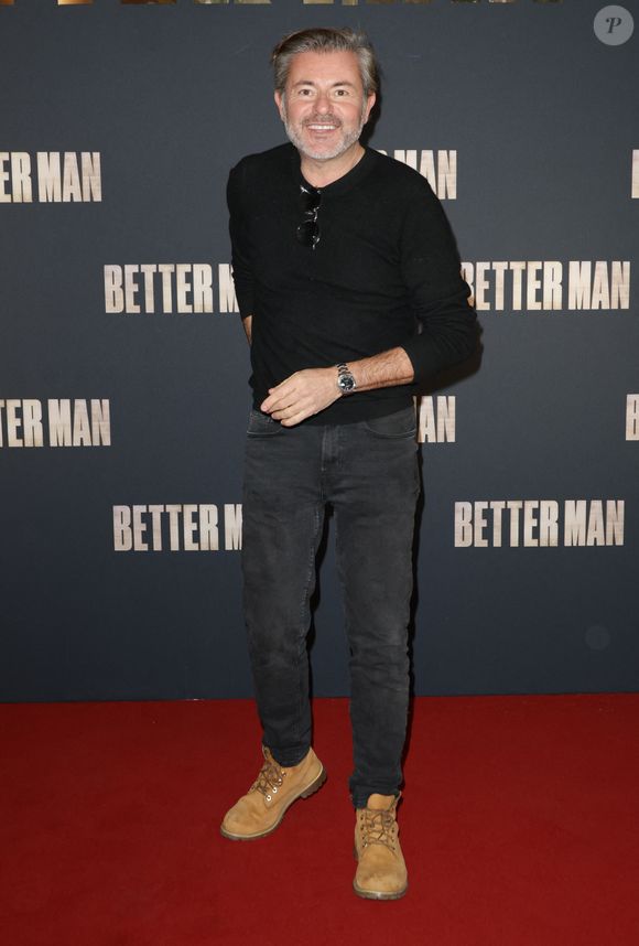 Jérôme Anthony - Avant-première du film "Better Man" au Grand Rex à Paris. Le 13 décembre 2024
© Coadic Guirec / Bestimage