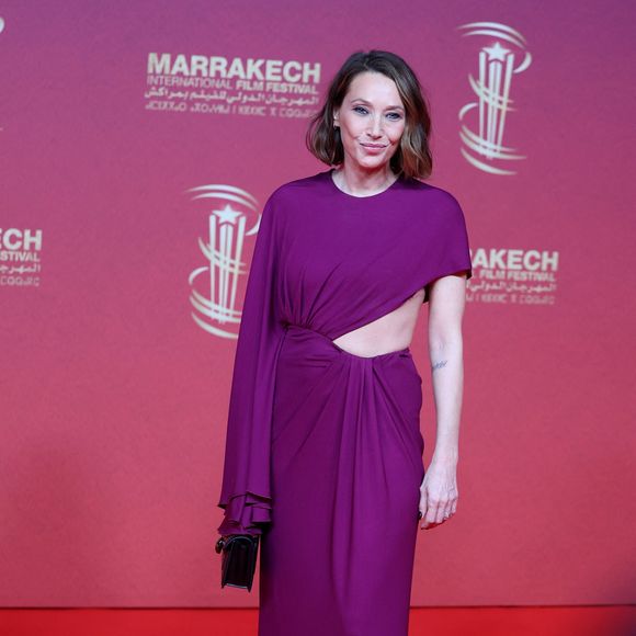 Laura Smet au photocall de la soirée d'ouverture de la 22ème édition du Festival International du Film de Marrakech, au Maroc, le 28 novembre 2025. © Dominique Jacovides/Bestimage