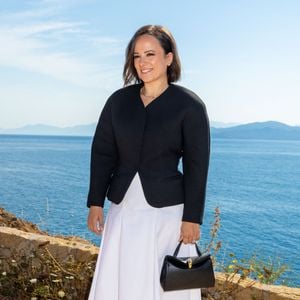 Alizée - Photocall du défilé "Le Bonheur" By Jacquemus au phare de la Pietra à l'Ile Rousse en Corse le 29 juin 2026. © Luis Sanchez / Crystal / Bestimage