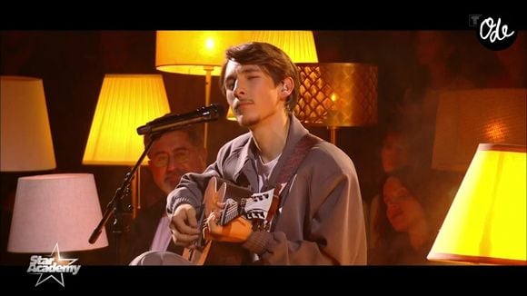 Antoine fait partie de la nouvelle promotion de la "Star Academy". Capture d'écran TF1