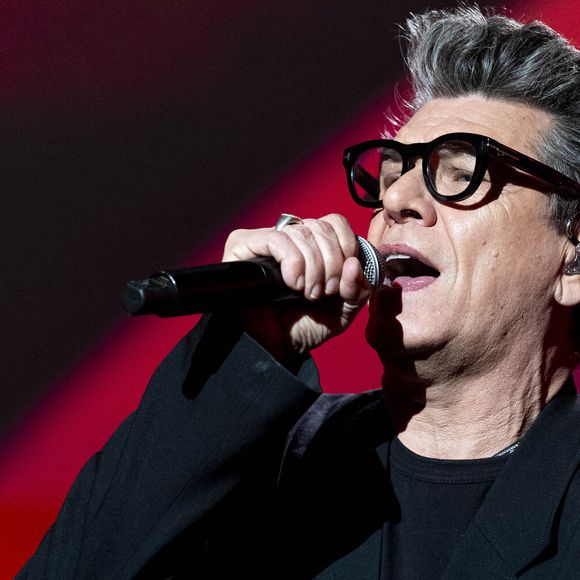 Exclusif - Marc Lavoine - Enregistrement de l'émission "La fête de la chanson française" à Paris, présentée par L.Thilleman et A.Manoukian, et diffusée le 20 décembre sur France 3 © Pierre Perusseau / Bestimage
