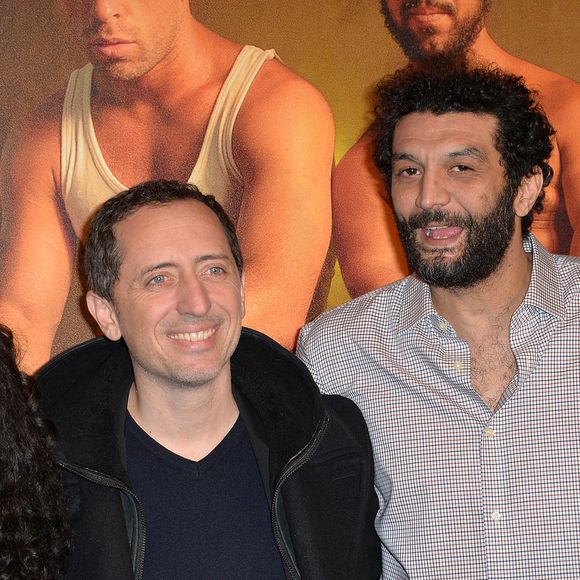 Sabrina Ouazani, Gad Elmaleh, Ramzy Bedia et Anouar Toubali - Avant première du film "Pattaya" au Gaumont Opéra à Paris le 15 février 2016. © Veeren/Bestimage