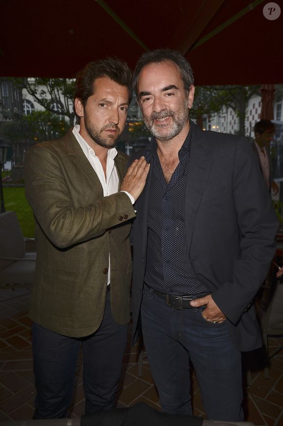 Frédéric Diefenthal et Bruno Solo - Inauguration de l'hôtel Barrière Le Normandy à Deauville, le 18 juin 2016. 

© Coadic Guirec/Bestimage
