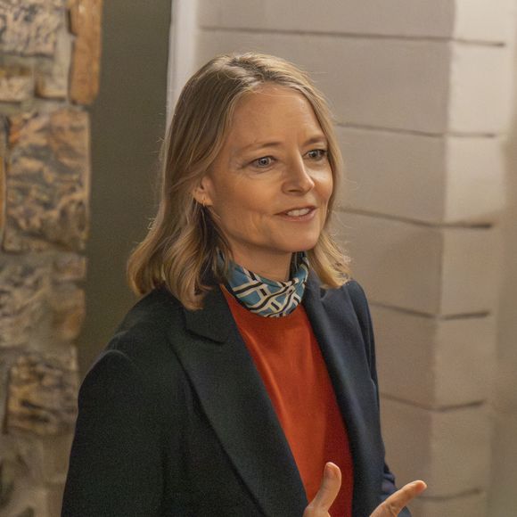 Jodie Foster assiste à la projection de son film A Private Life au festival international du film de Hamptons à East Hampton, NY, USA, le 7 octobre 2025. Photo by David Warren/SPUS/ABACAPRESS.COM