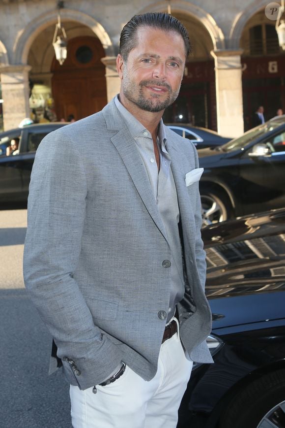 David Charvet - Arrivée des people au vernissage de l'exposition ''Christian Dior, couturier du rêve'' pour les 70 ans de la maison Christian Dior au Musée des Arts Décoratifs à Paris, le 3 juillet 2017. © CVS/Veeren/Bestimage