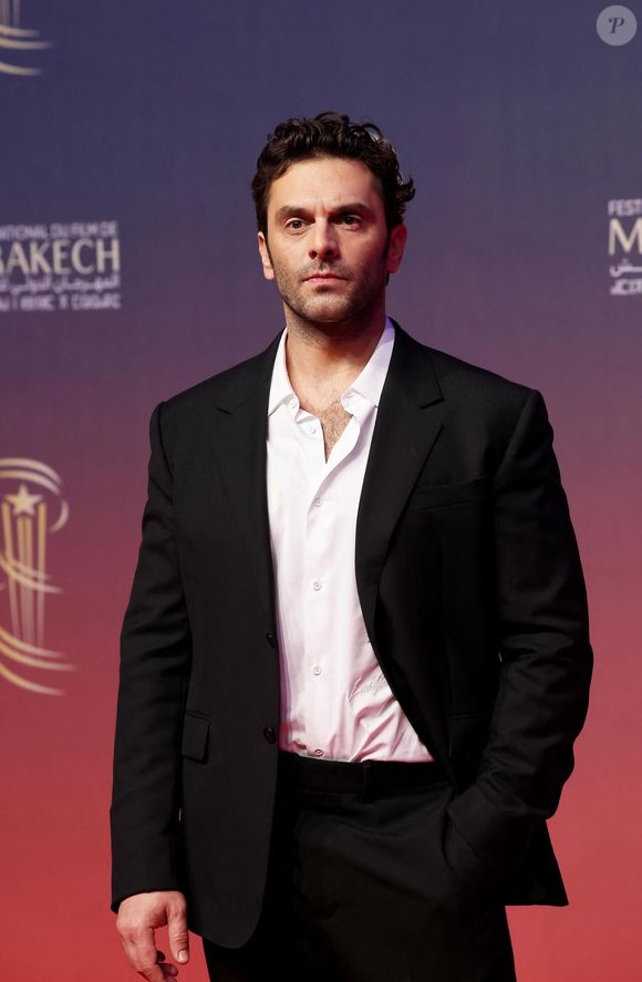 Pio Marmaï - Tapis rouge du 21ème Festival du film de Marrakech au Maroc le 4 Décembre 2024. © Dominique Jacovides/Bestimage