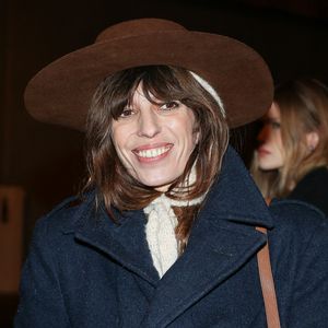 Lou Doillon est arrivé au défilé AMI - Alexandre Mattiussi Menswear Fall/Winter 2024-2025 dans le cadre de la semaine de la mode de Paris le 18 janvier 2024 à Paris, France. Photo by Nasser Berzane/ABACAPRESS.COM