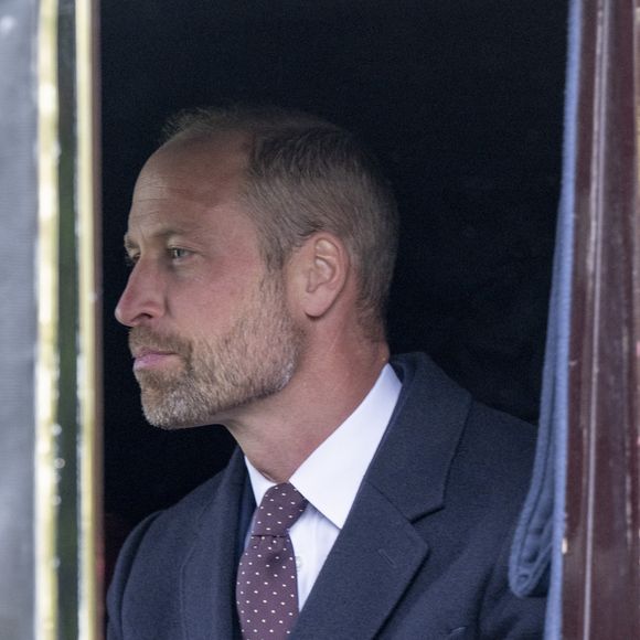 Le prince William et Kate Middleton ont accueilli Donald Trump et son épouse Melania à Windsor, à l'occasion du début de la deuxième visite d'État historique du président américain. Photo by GOFF  / BESTIMAGE