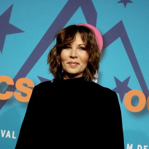 Mathilde Seigner a retrouvé un ancien partenaire.

Mathilde Seigner au photocall de la clôture de la 25ème édition du Festival international du film de comédie de l'Alpe d'Huez, France. © Dominique Jacovides/Bestimage