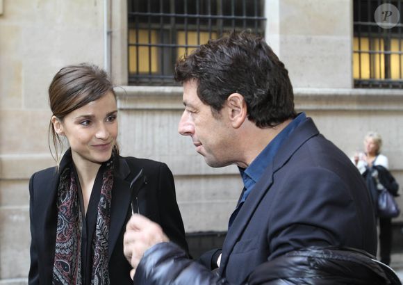 Celine Bosquet et Patrick Bruel - remise du prix du 36 quai des Orfèvres à Paris. Agence / Bestimage