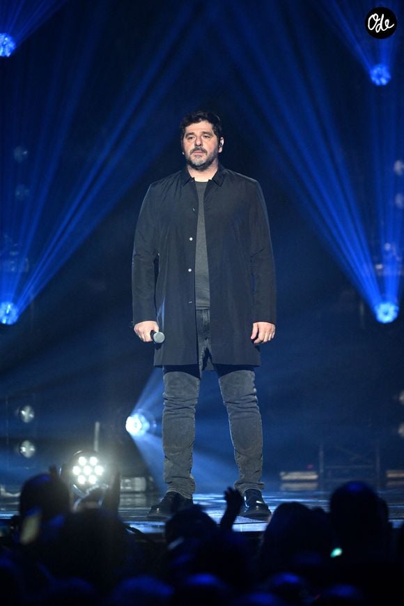 Patrick Fiori - Enregistrement de l'émission "Le grand concert des régions : ici c'est le Sud", présentée par L.Luyat et L.Thilleman et diffusée le 28 février sur France 3, à l'Arena du Pays d'Aix à Aix-en-Provence, le 29 avril 2024. © Bruno Bebert / Bestimage