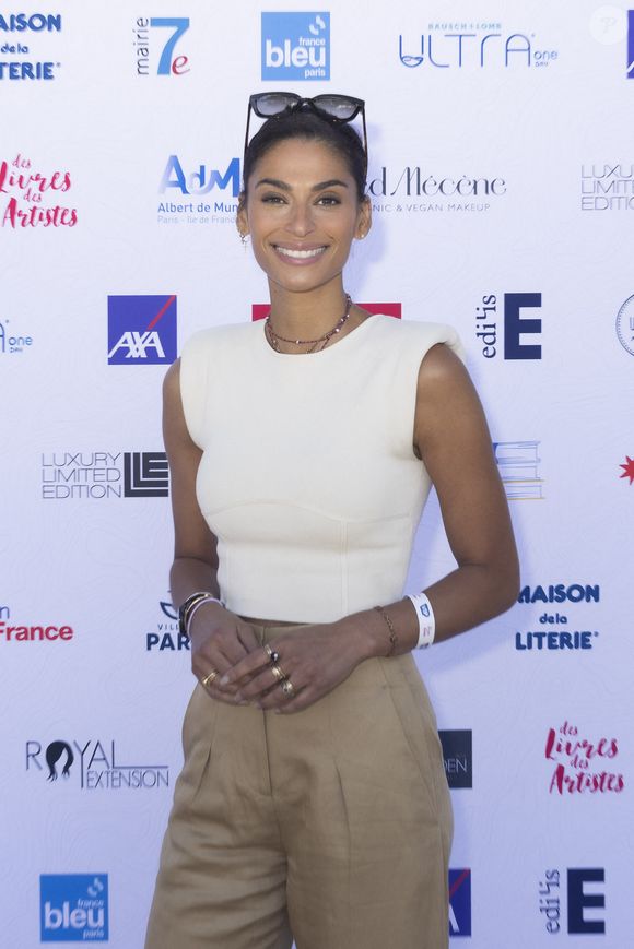 Exclusif - Tatiana Silva - Festival des Livres et des Artistes organisé par l'association "Lecture pour Tous" engagée dans la lutte contre l'illettrisme au Mail Branly à Paris le2 juillet 2022.
© Pierre Perusseau/ Jack Tribeca / Bestimage