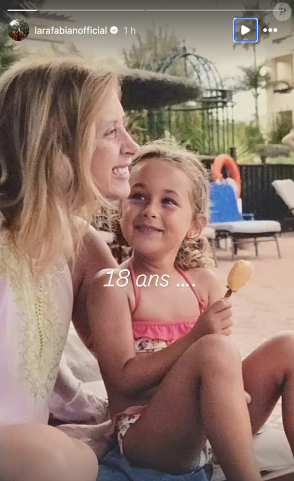 Dans "50’ Inside", la chanteuse a évoqué le 15 novembre dernier sa fille Lou, née en 2007 de sa relation avec Gérard Pullicino.

Lara Fabian célèbre en photo les 18 ans de sa fille ce jeudi 20 novembre 2025 via Instagram @larafabianofficial