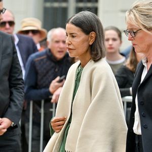 La princesse Lalla Meryem et Claude Chirac lors des funérailles de B. Chirac à la basilique Sainte-Clotilde à Paris (7e) le 12 juin 2026. L’ancienne première dame de France est décédée le 5 juin 2026 à l’âge de 93 ans. 
© Jacovides / Liewig / Bestimage