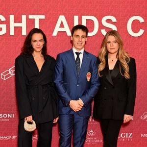 Pauline Ducruet, Louis Ducruet et Camille Gottlieb durant la soirée de gala du "Fight Aids Cup 2026" à l'hôtel Fairmont Monte-Carlo à Monaco, le 24 janvier 2026. © Bruno Bebert / Bestimage