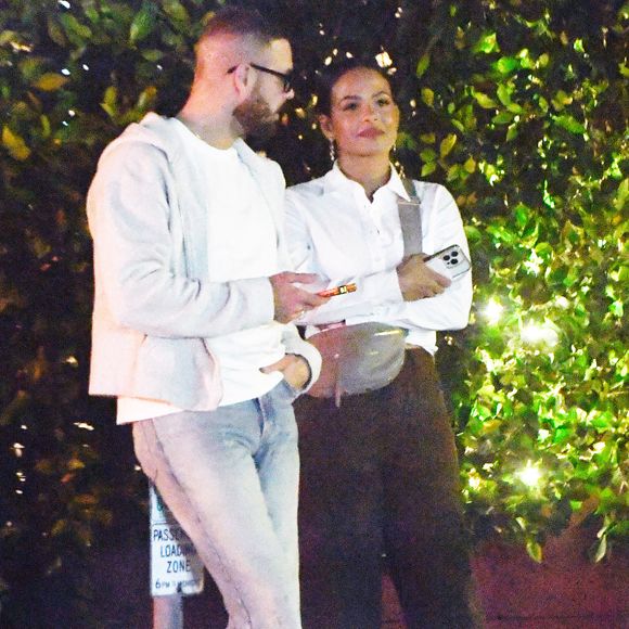 Exclusif - Christina Milian et M. Pokora lors d'une rare soirée à Los Angeles. 

Photo : The ImageDirect / Bestimage